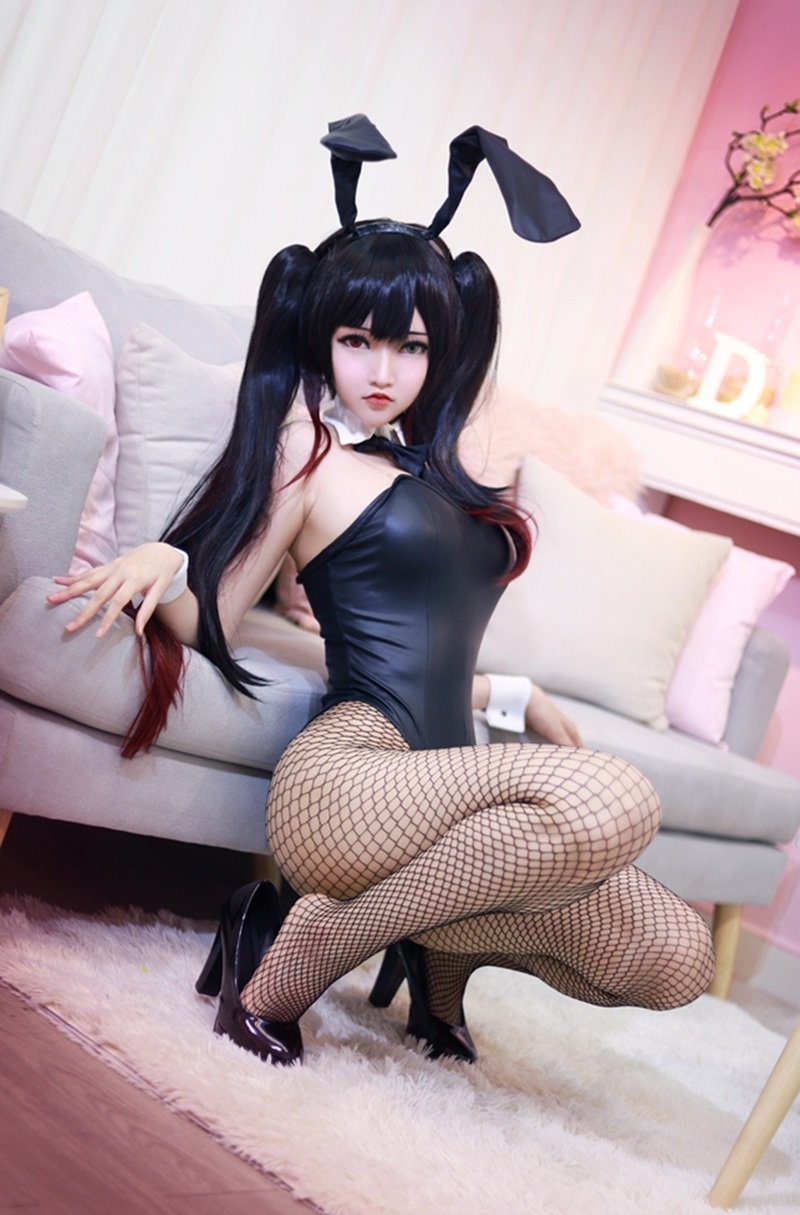 Ảnh Cosplay Kurumi Tokisaki R34 cosplay dâm loạn cực hot