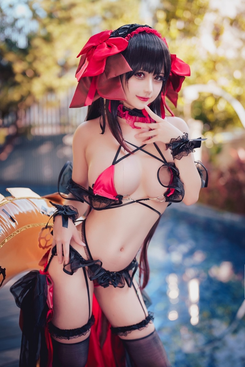 Ảnh Cosplay Kurumi Tokisaki R34 cosplay nude quyến rũ