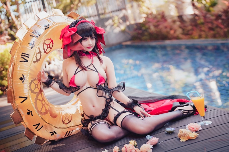 Ảnh Cosplay Kurumi Tokisaki R34 cosplay dâm cực phẩm