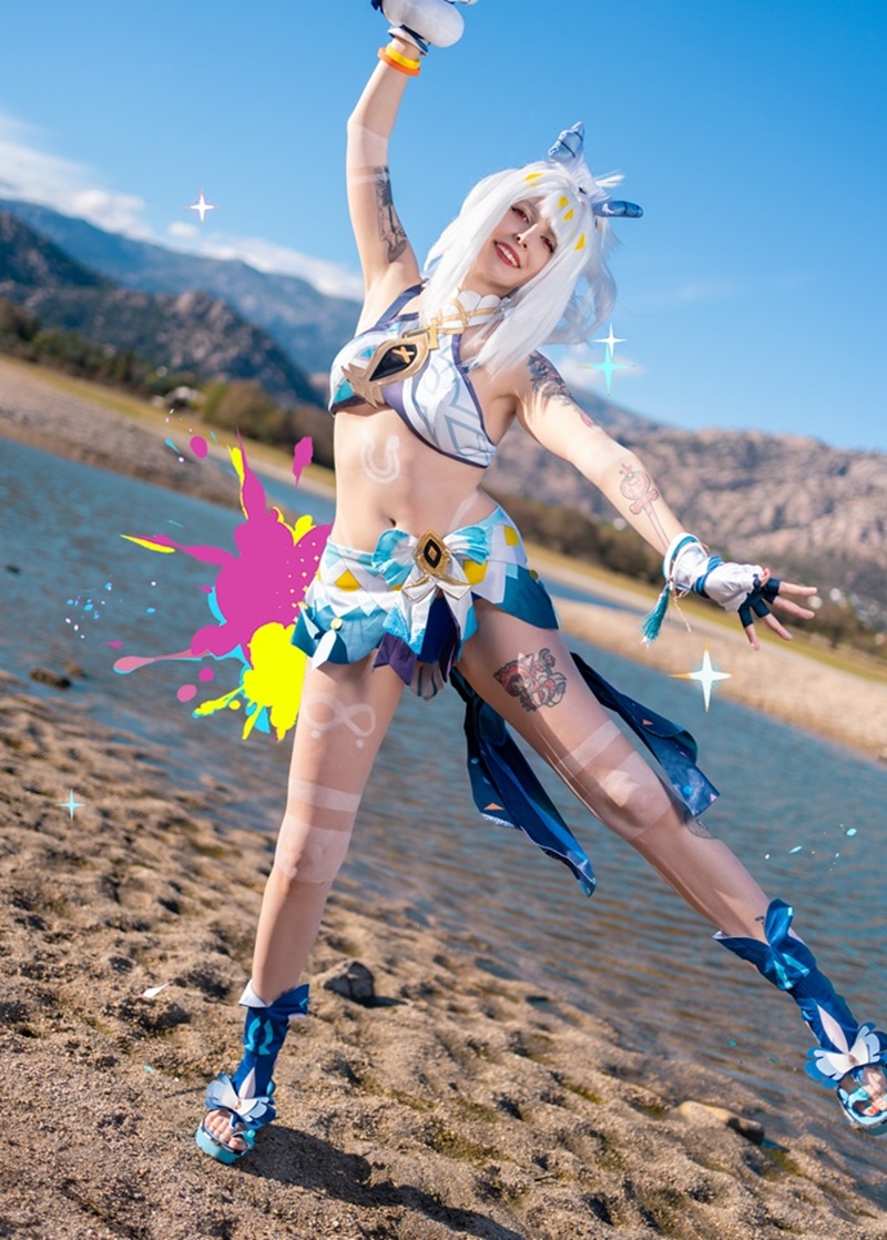 Ảnh Cosplay Mualani R34 lộ hàng ngon