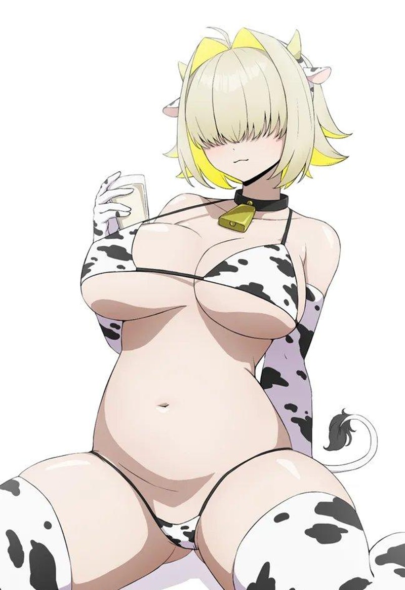 Ảnh Gái Anime Mặc Bikini Trắng khêu gợi mạnh mẽ