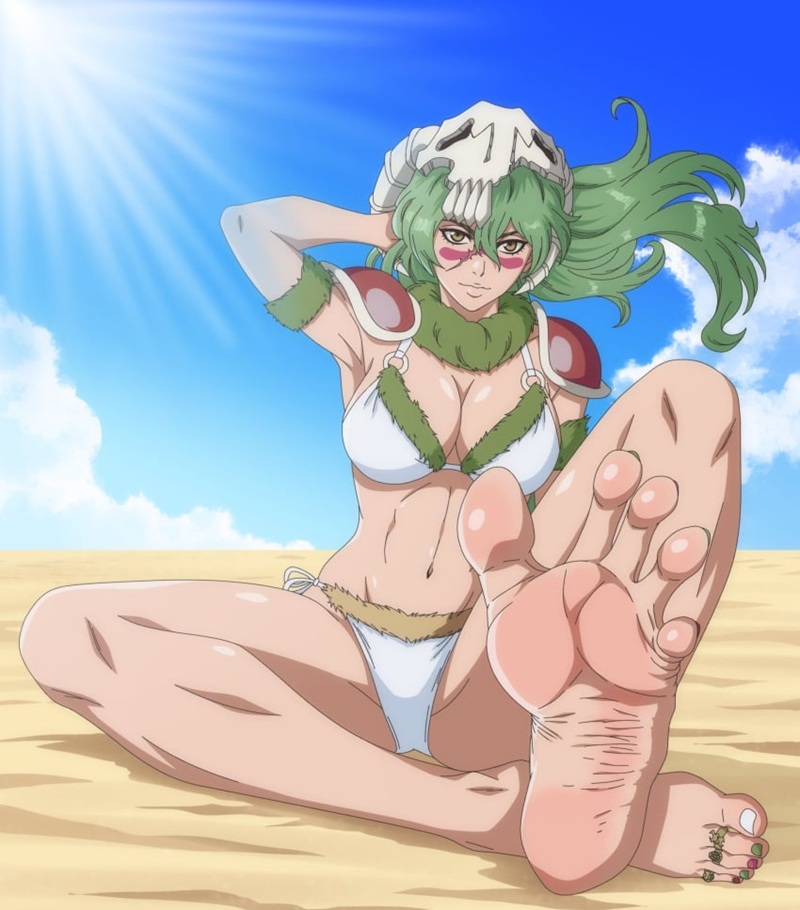 Ảnh Gái Anime Mặc Bikini Trắng vẻ đẹp dâm dục