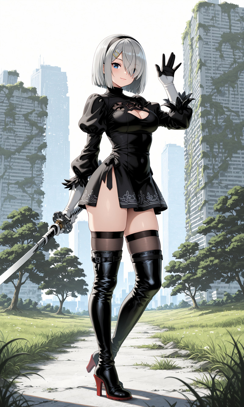 Ảnh hentai 2B 3