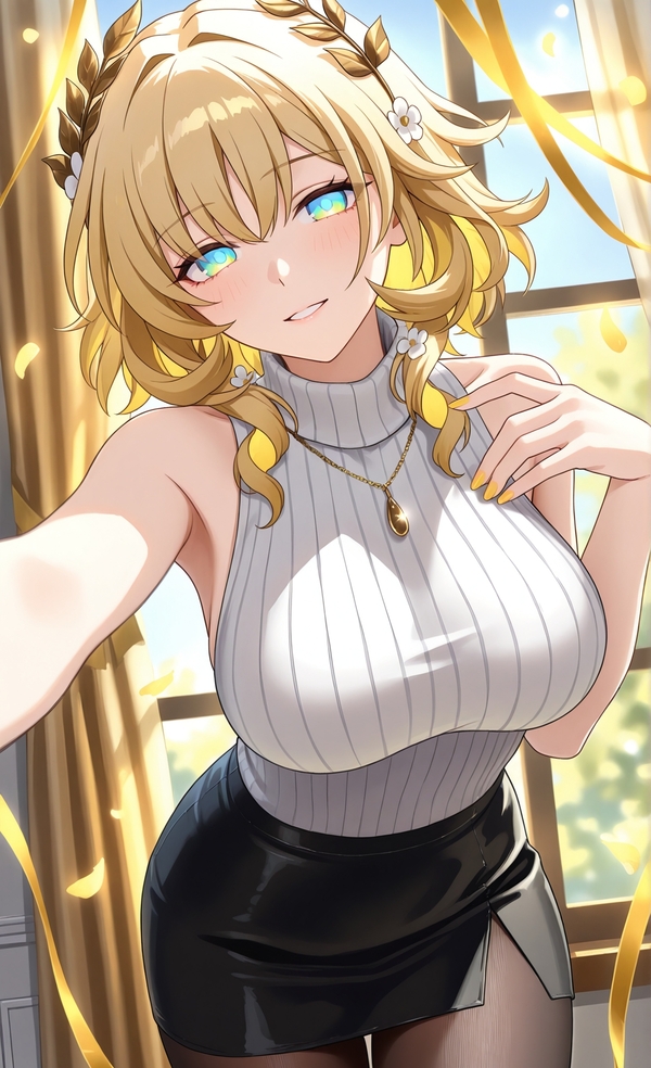 Ảnh Aglaea với tạo hình anime sang trọng và ấn tượng