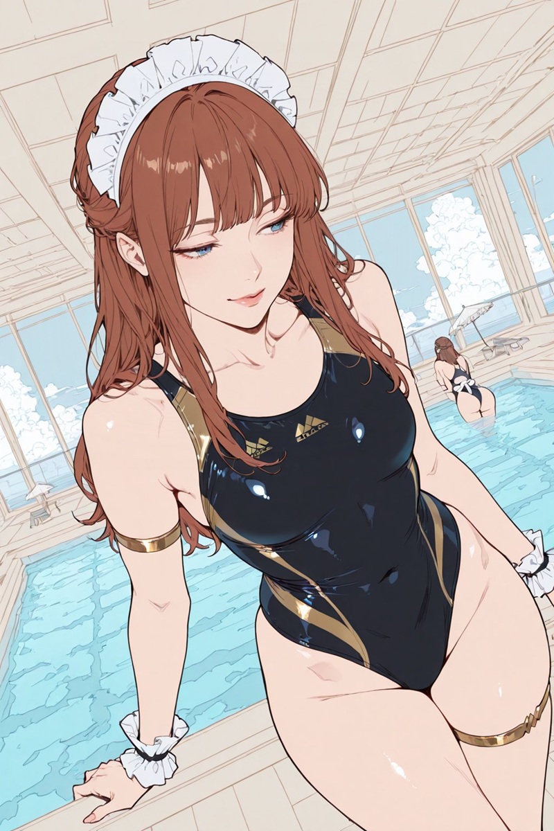 Anime girl bodysuit đỏ quỷ dữ kèm cánh