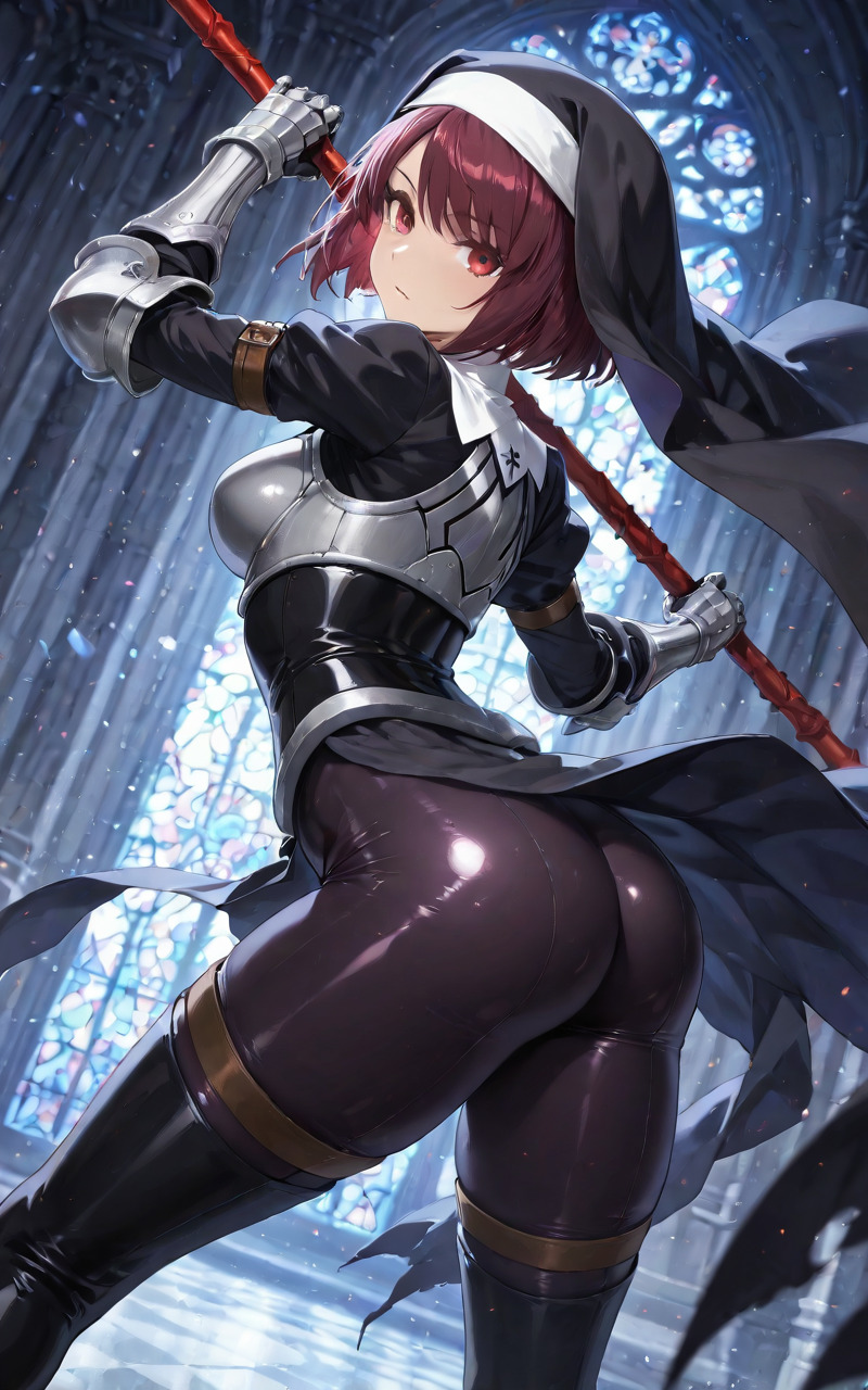 Anime Girl Mặc Bodysuit 5