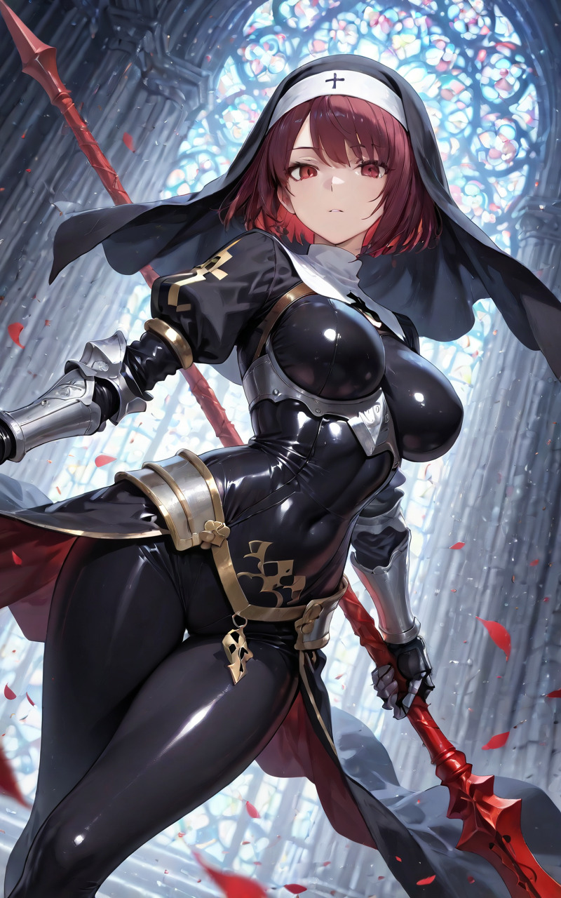 Anime Girl Mặc Bodysuit 9