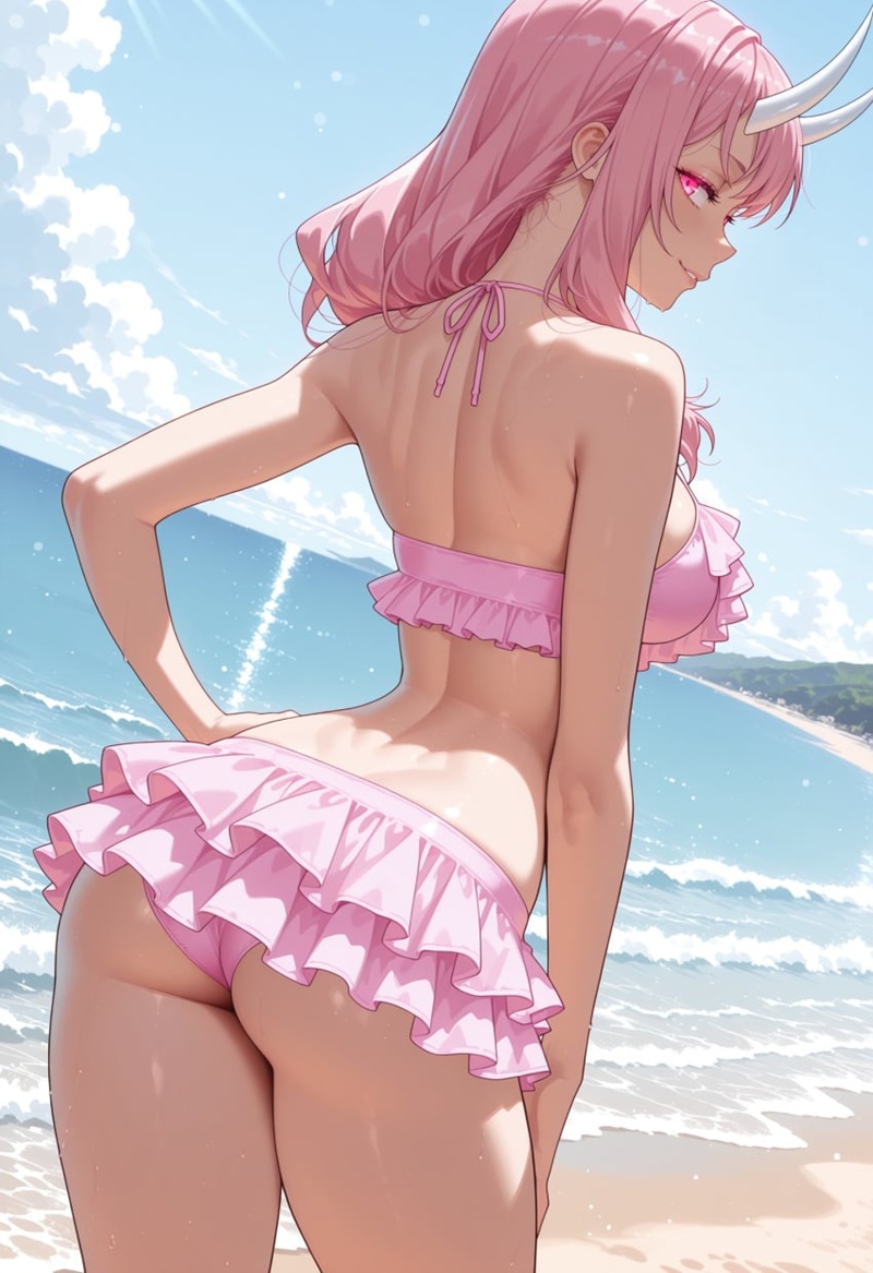 Ảnh Anime Nữ Mông To To Tròn Nứng Nhảy