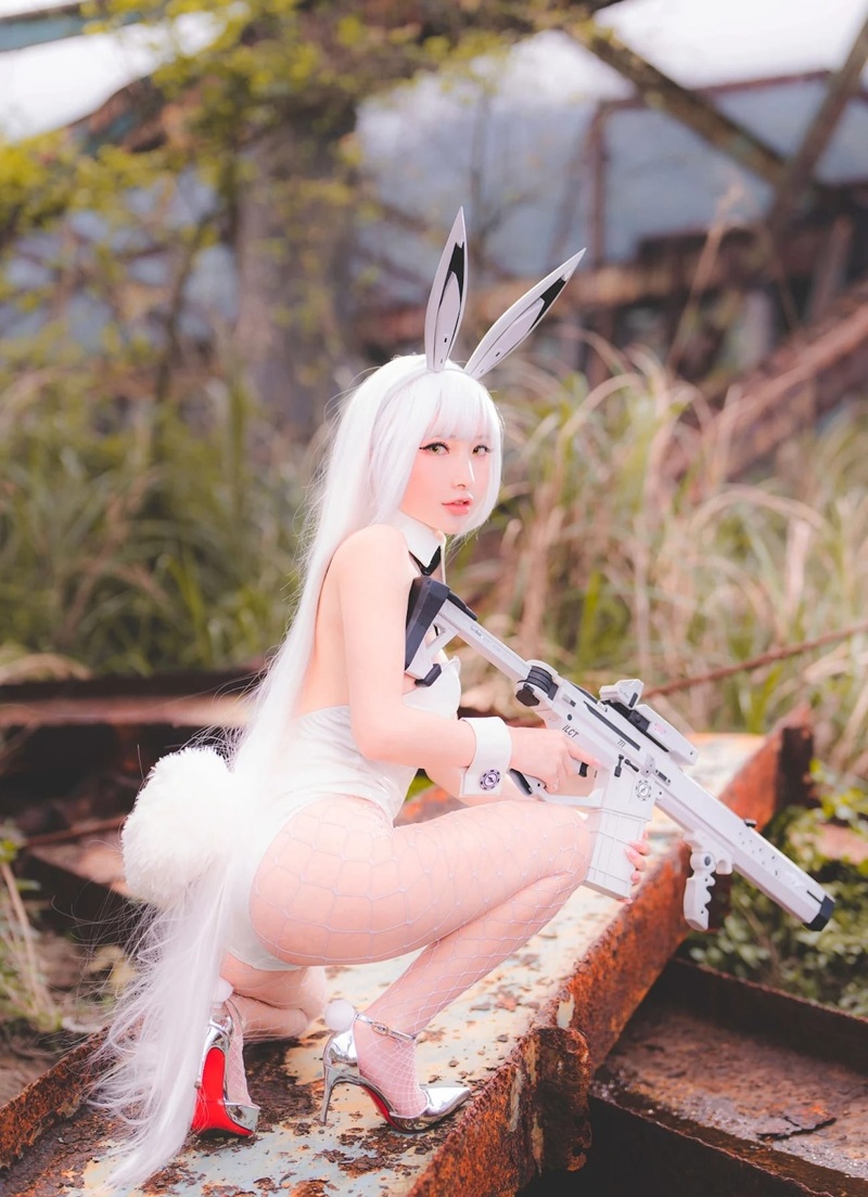 Cosplay Blanc Nikke Sexy R34 phong cách Japanese AV style