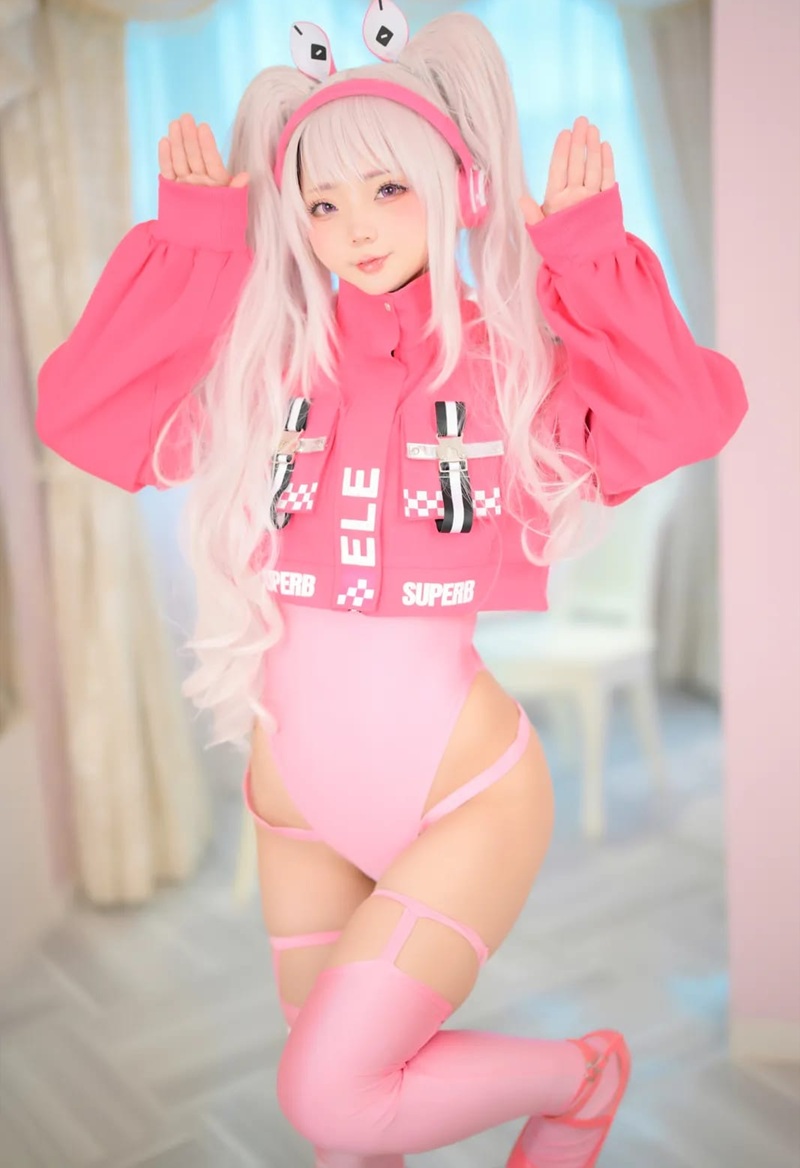 Ảnh Cosplay Alice Nikke rên ah ah sướng lồn