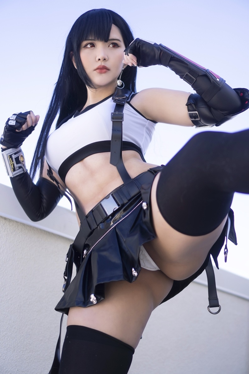 Ảnh Cosplay Tifa Lockhart R34 bị địt mạnh