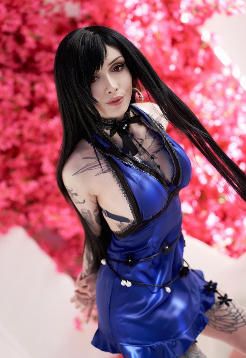 Ảnh Cosplay Tifa Lockhart R34 body hoàn hảo