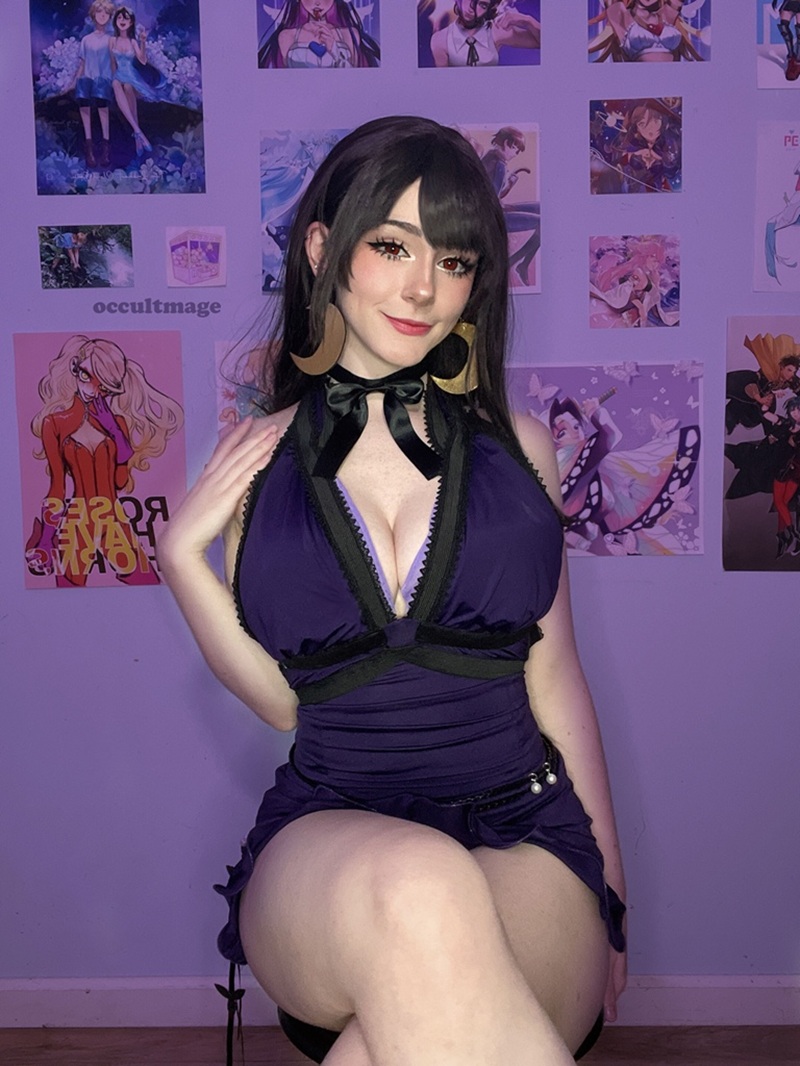 Ảnh Cosplay Tifa Lockhart R34 ngực nảy tưng
