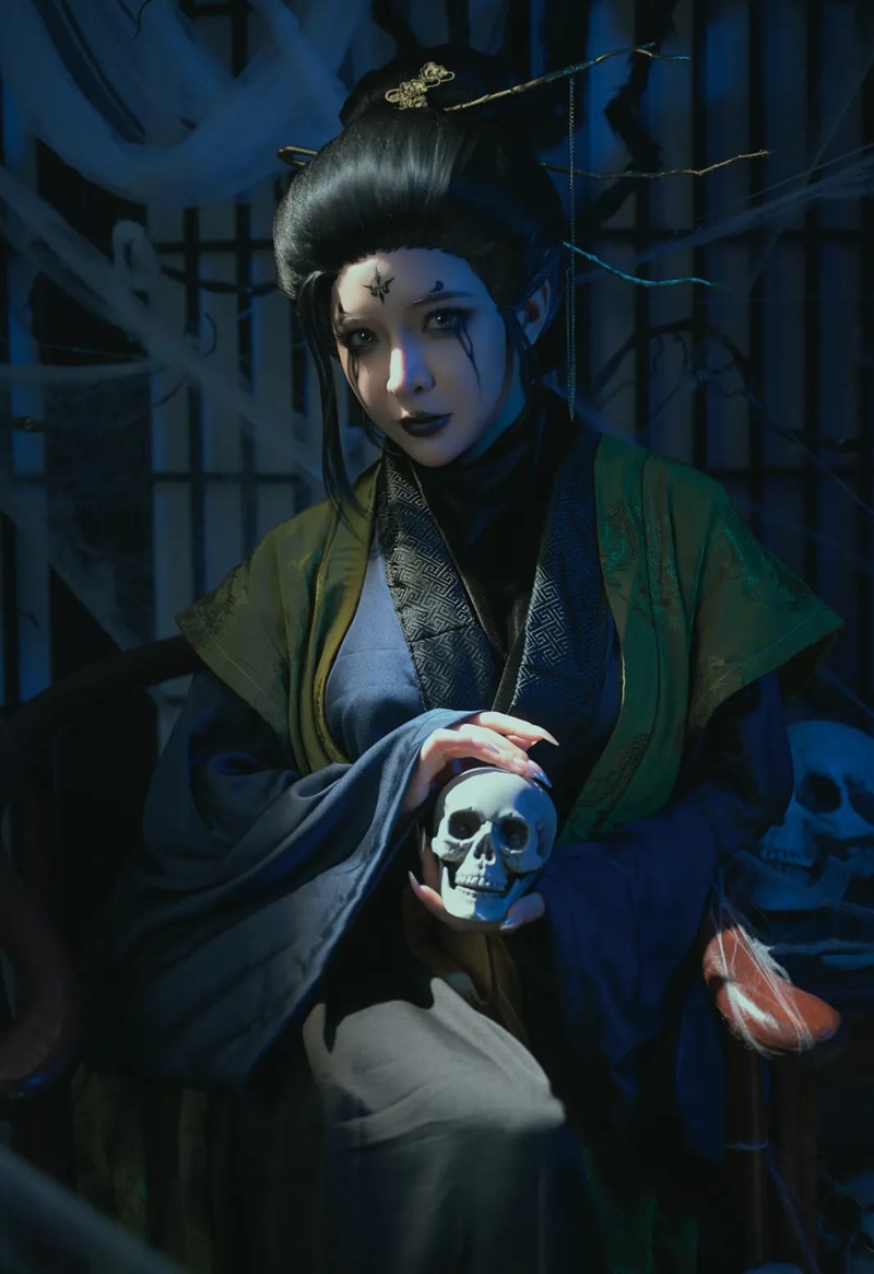 Ảnh Cosplay Black Myth Wukong hôn cu sâu miệng dâm