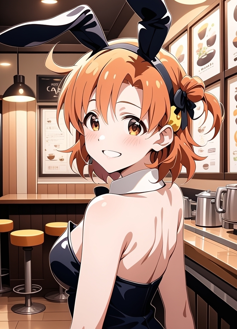 Ảnh Bunny Girl với phong cách thời trang hiện đại