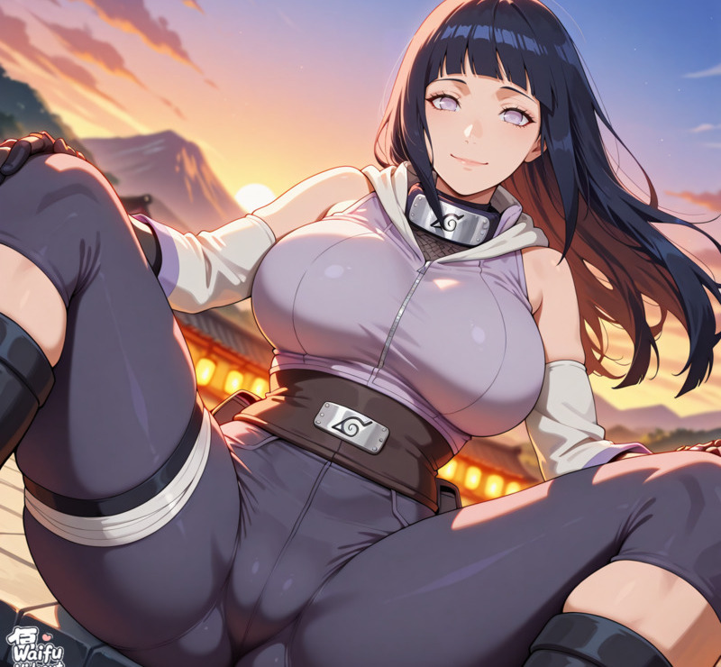 Ảnh nhân vật Hyuga Hinata cùng phong cách anime đặc sắc