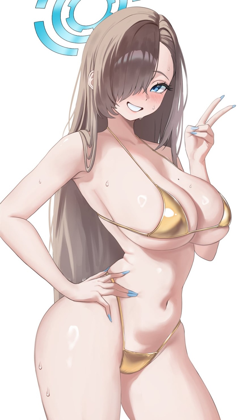 Ảnh Ichinose Asuna Hentai cưỡi cặc nhún mạnh mẽ