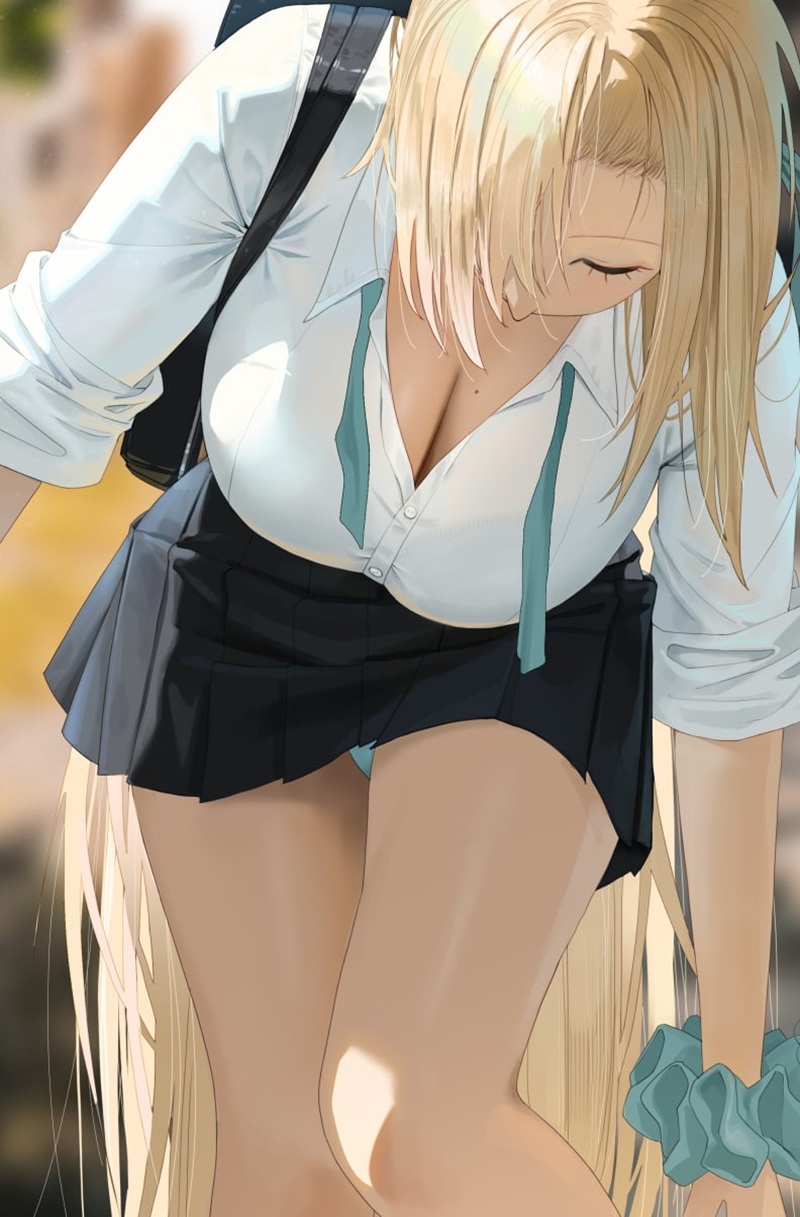 Ảnh Ichinose Asuna Hentai vú to bị bóp mạnh