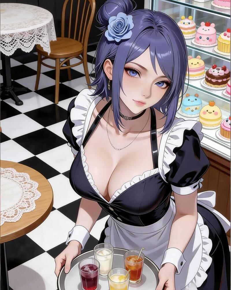Konan hentai búi tóc lụa lồn ướt