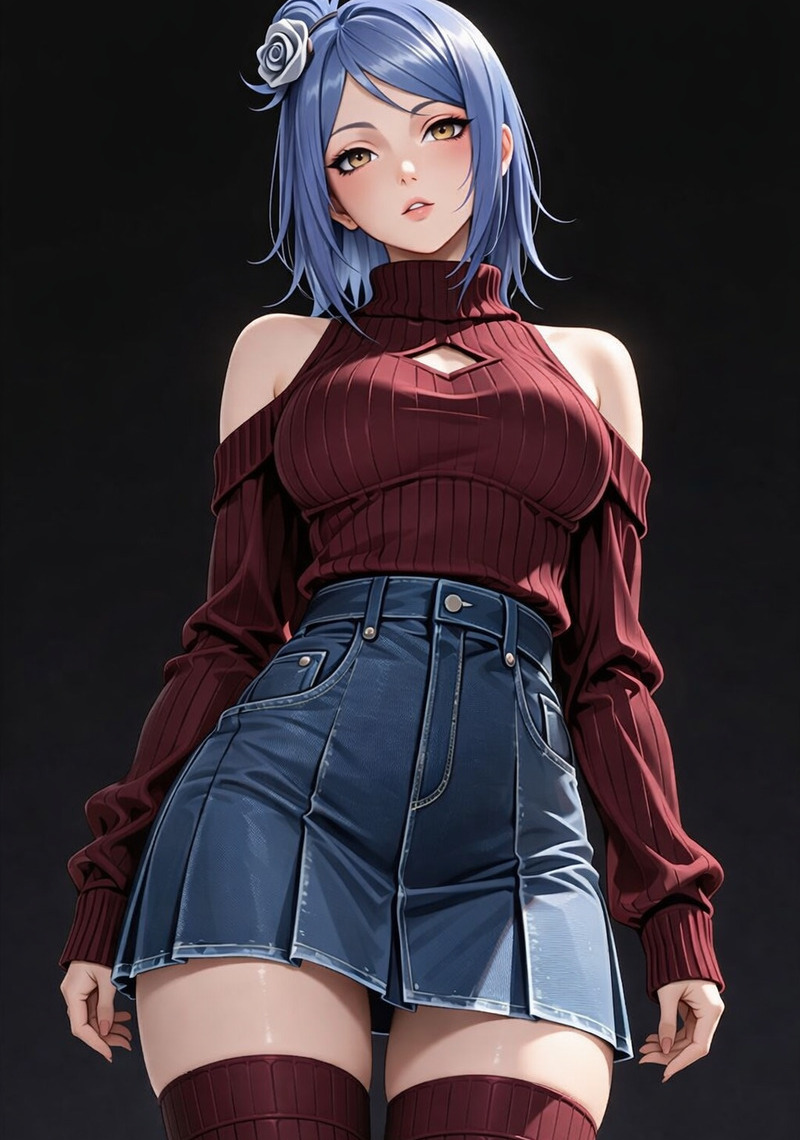 Konan hentai tất lưới paizuri bắn tinh