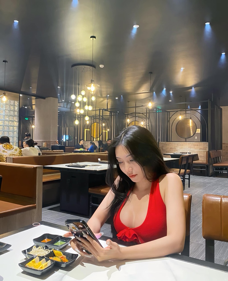 Ảnh hot girl Lucibae lộ hàng quyến rũ