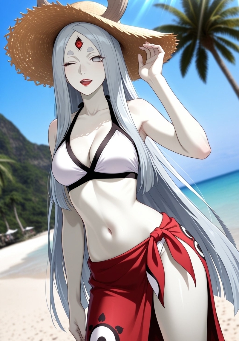 Khám phá hình ảnh Otsutsuki Kaguya qua các tác phẩm nghệ thuật anime đặc sắc