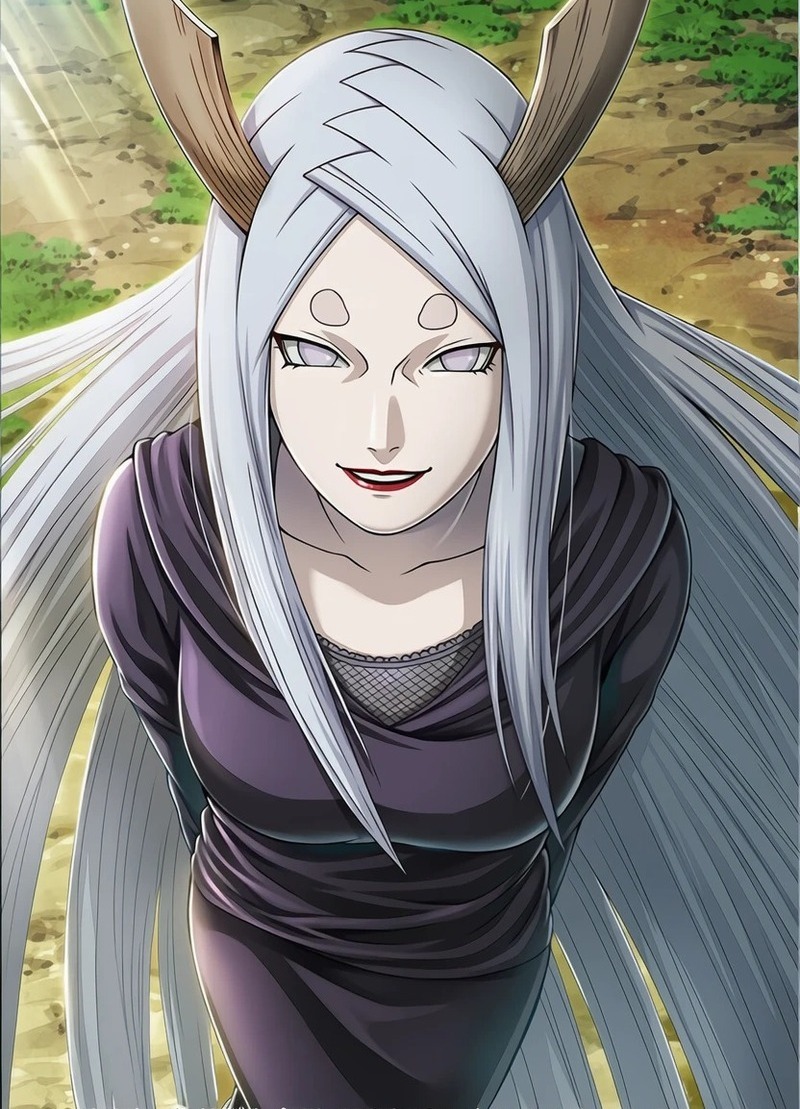 Ảnh Otsutsuki Kaguya với tạo hình công chúa thỏ trong Naruto