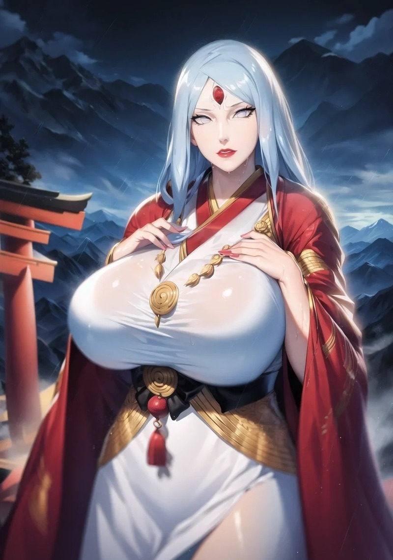 Otsutsuki Kaguya trong các tác phẩm fanart Naruto ấn tượng