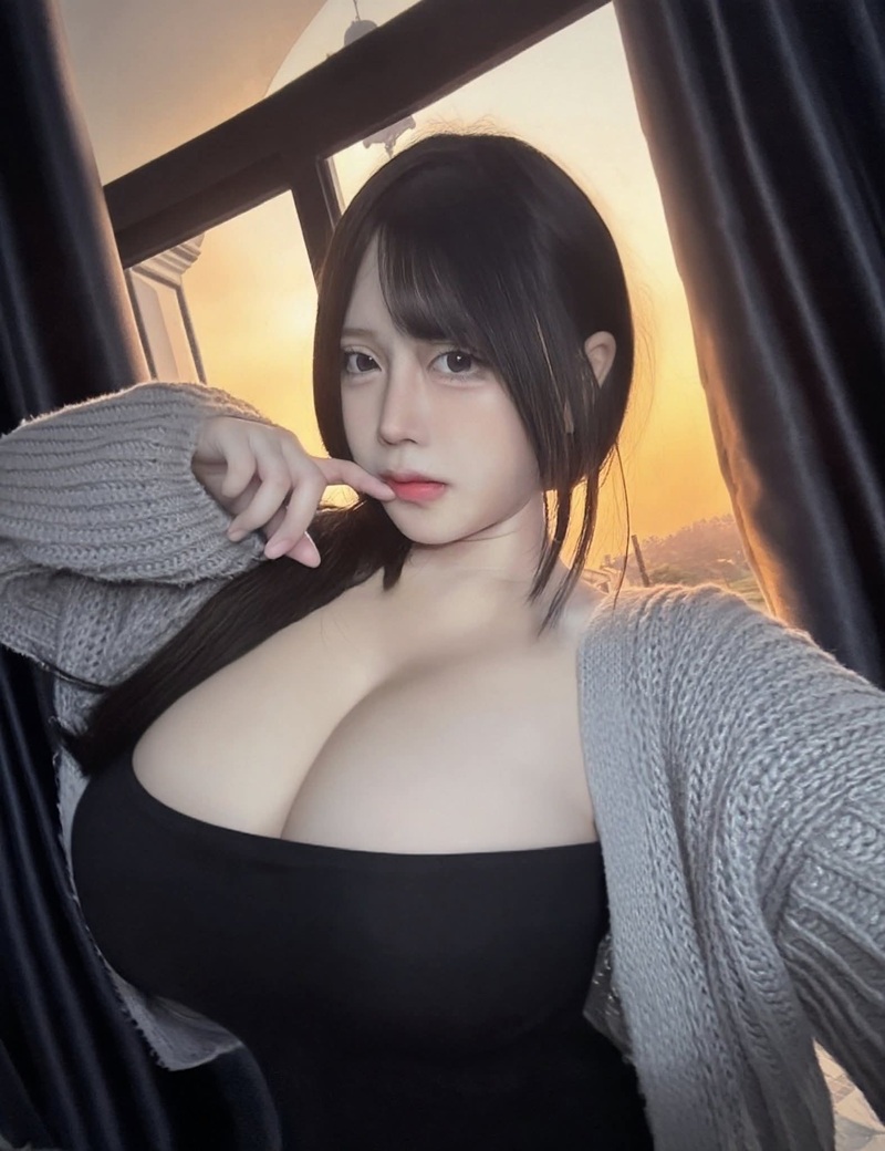 Lộ lồn non hồng hào dâm đãng Pi Tiên