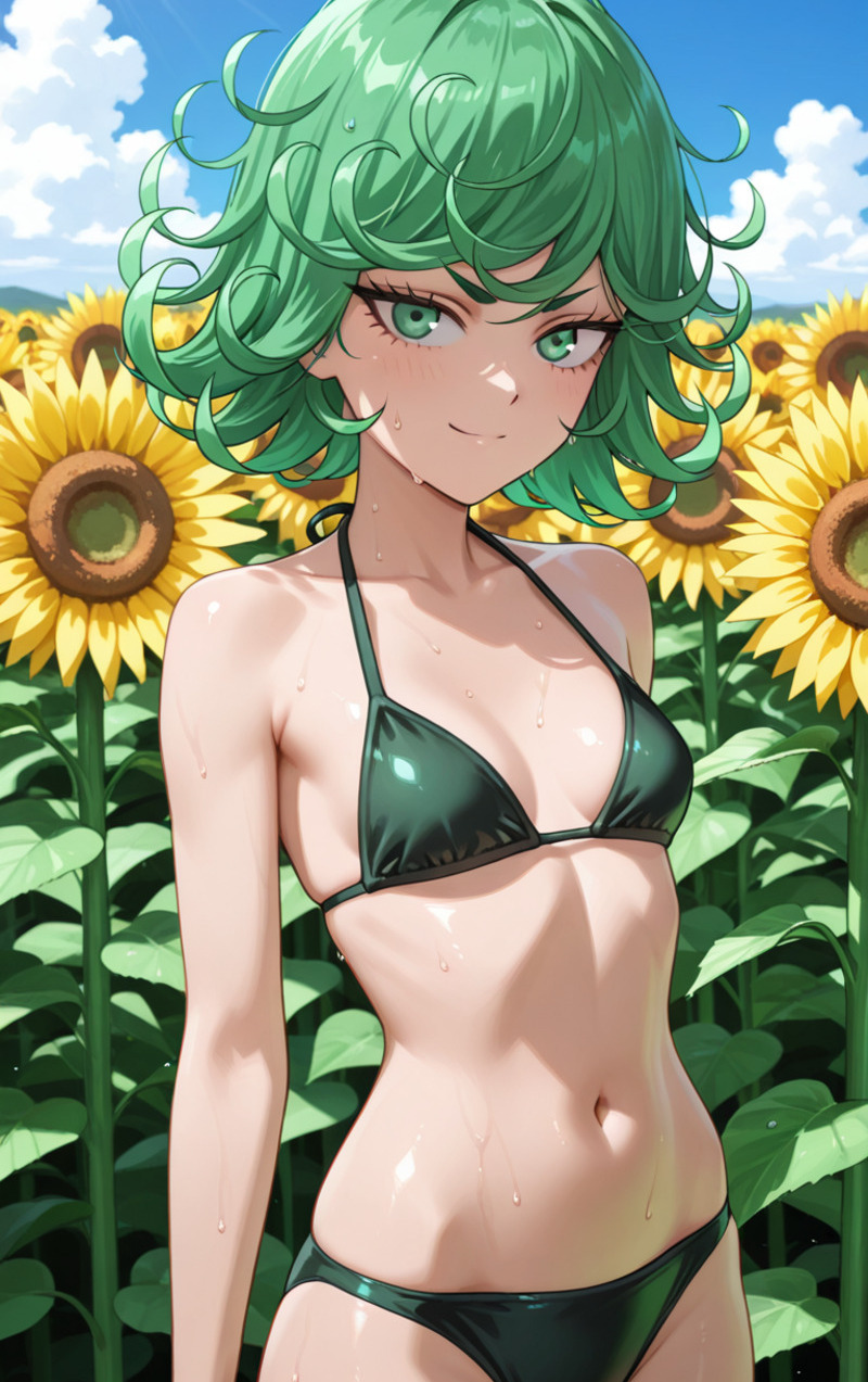Tatsumaki anime với vẻ ngoài cá tính và thần thái mạnh mẽ