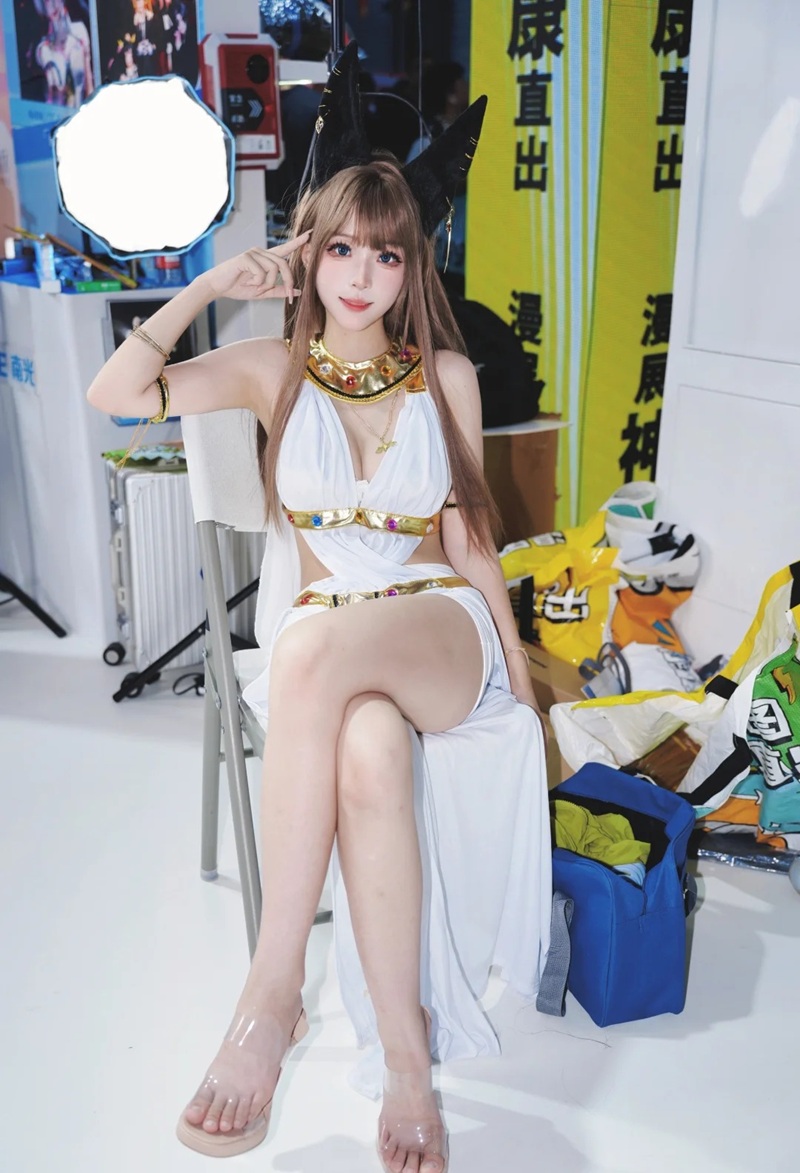Ảnh cosplay Mèo Ai Cập đít tròn nâng cao quyến rũ