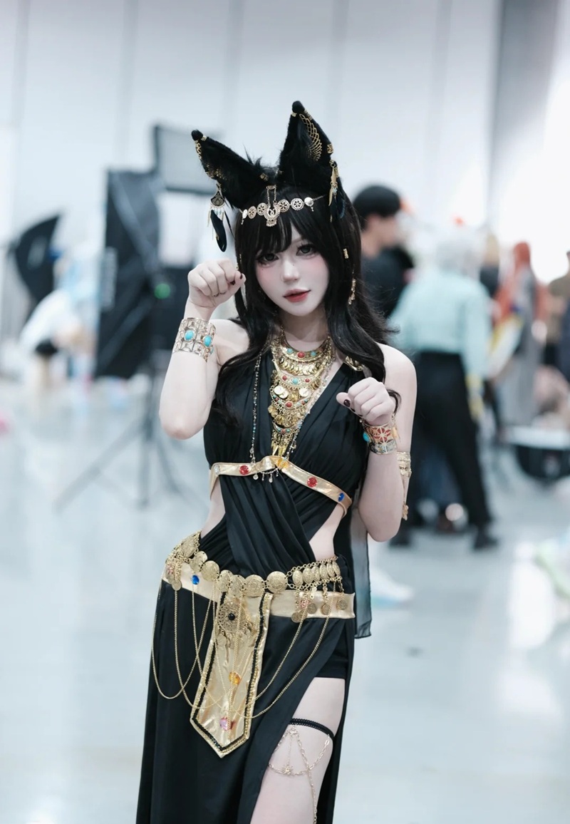 Ảnh cosplay Mèo Ai Cập nude group mèo Ai Cập hot
