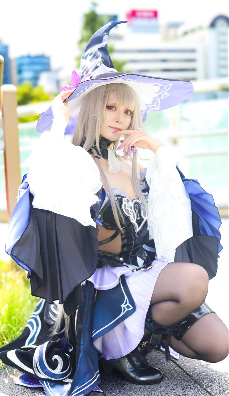 ảnh cosplay the herta nsfw 10