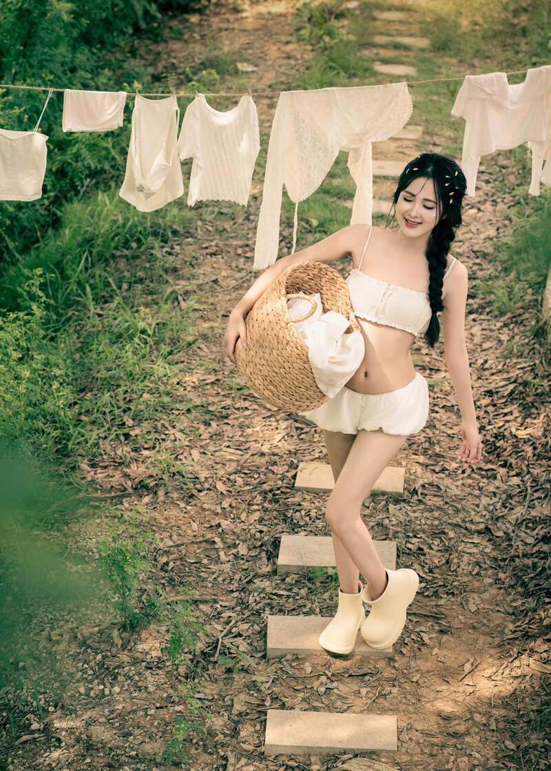 ảnh gái xinh mặc đồ lót 4
