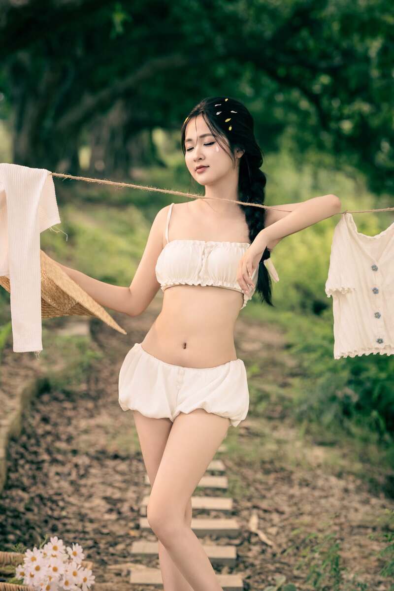 ảnh gái xinh mặc đồ lót 7