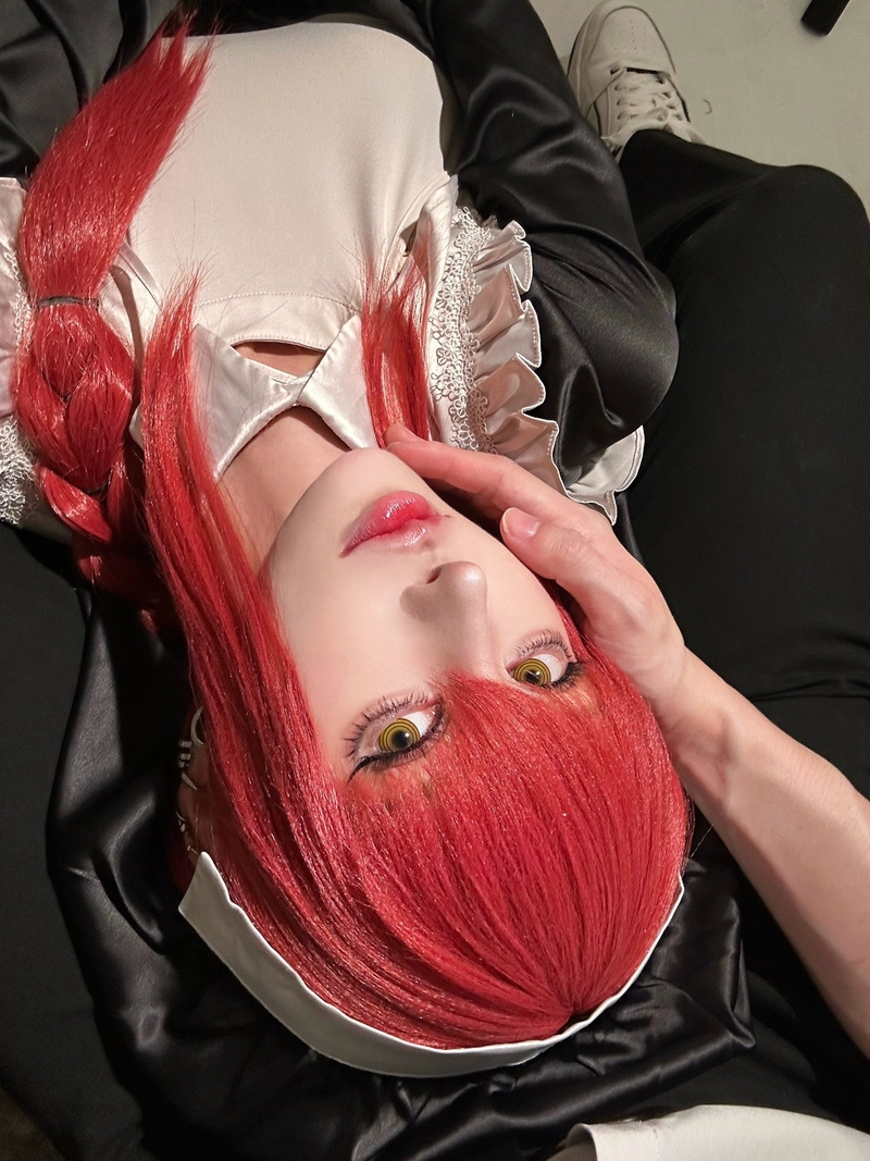 Ảnh Cosplay Makima Sexy Vú To 3