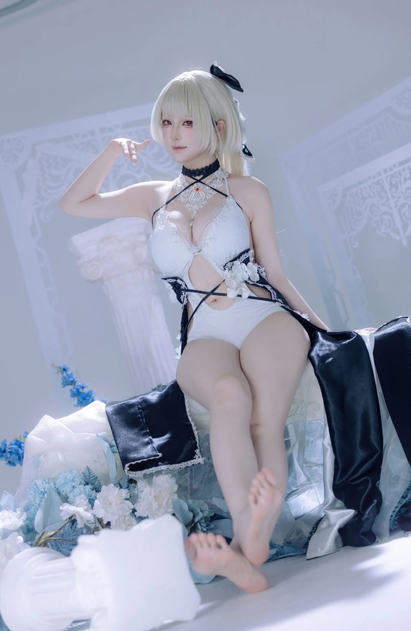 Tinh nóng tràn đầy miệng cosplay anime