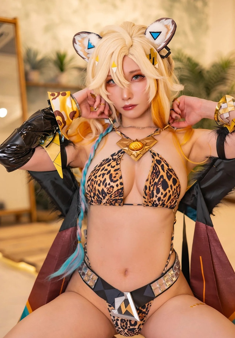 Sướng hét vang trời cosplay nữ R34