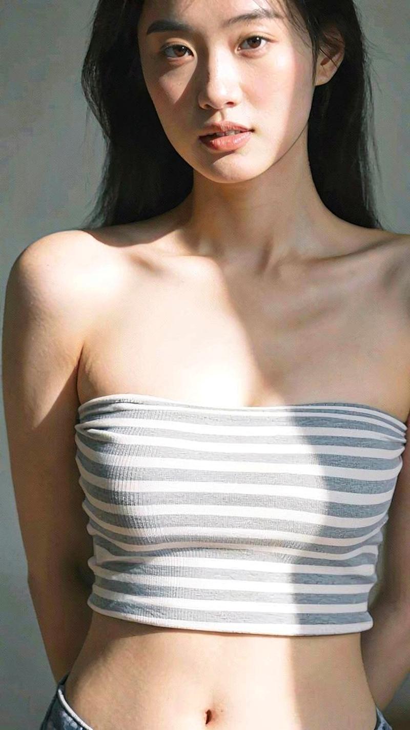 Ảnh Gái Mặc Crop Top phong cách hè năng động 4K