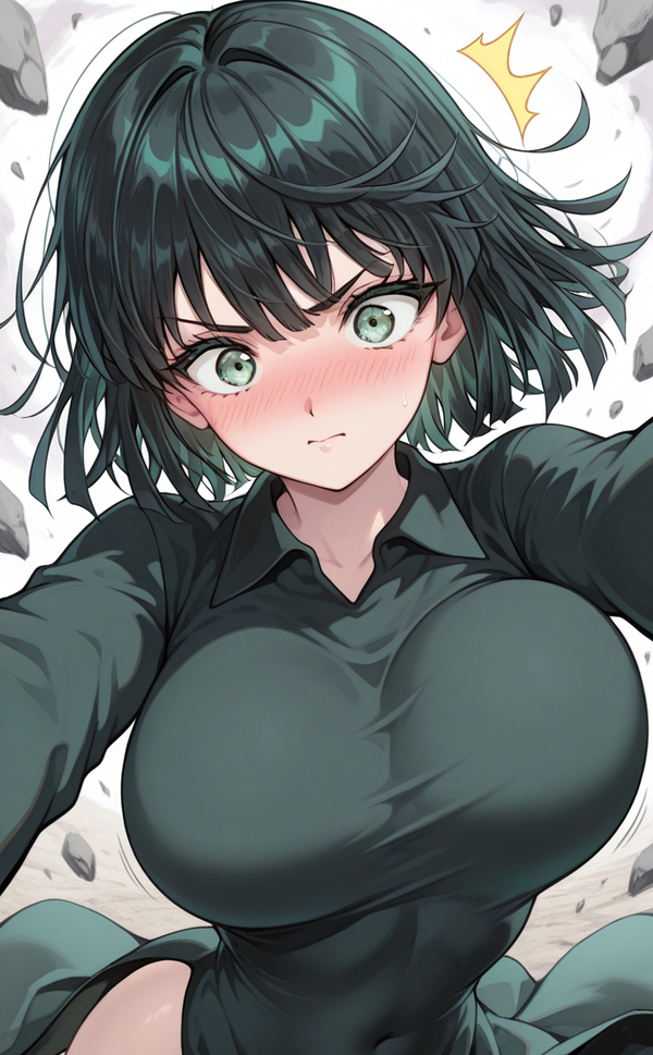 Nằm nghiêng ôm gối Hentai Fubuki bị đâm sâu đến rên không ngớt.