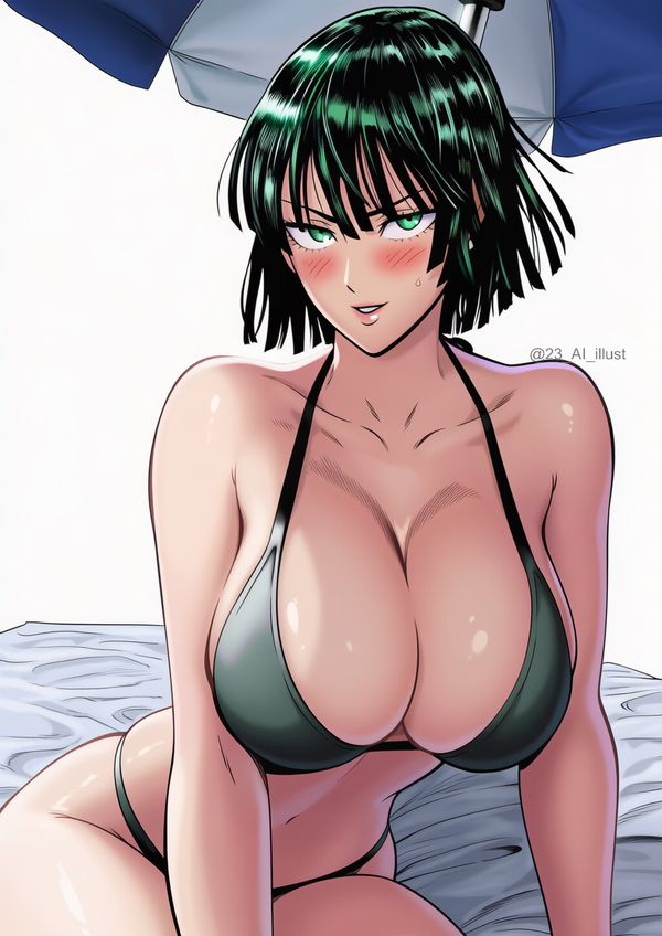 Bị đè nghiêng Hentai Fubuki mông trắng bị vỗ đỏ khi bị đâm mạnh.