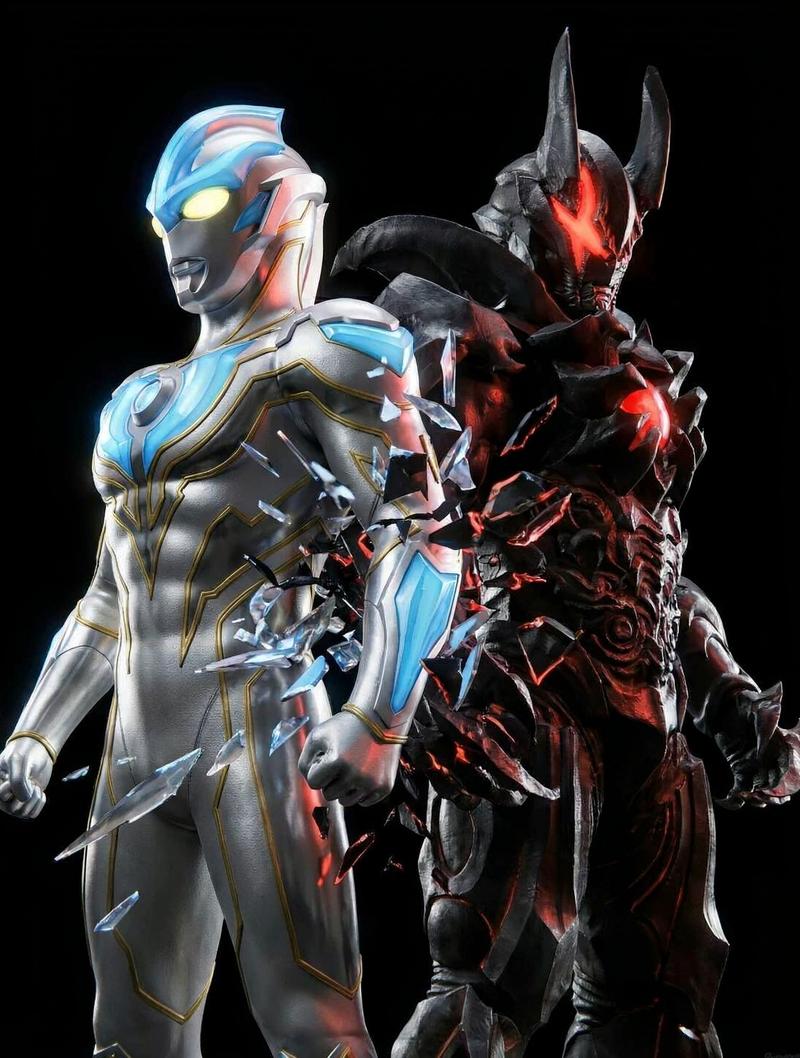 Ultraman Ultrawomen ánh sáng năng lượng rực rỡ