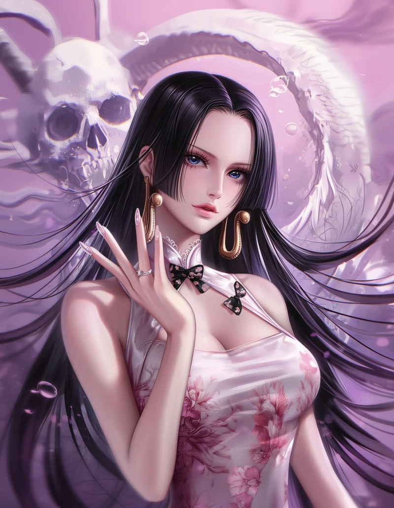 Ảnh Boa Hancock lồn ướt át thèm cặc to