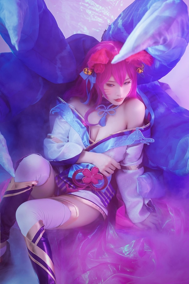 Ảnh Coser Alin ướt át đầy mê hoặc