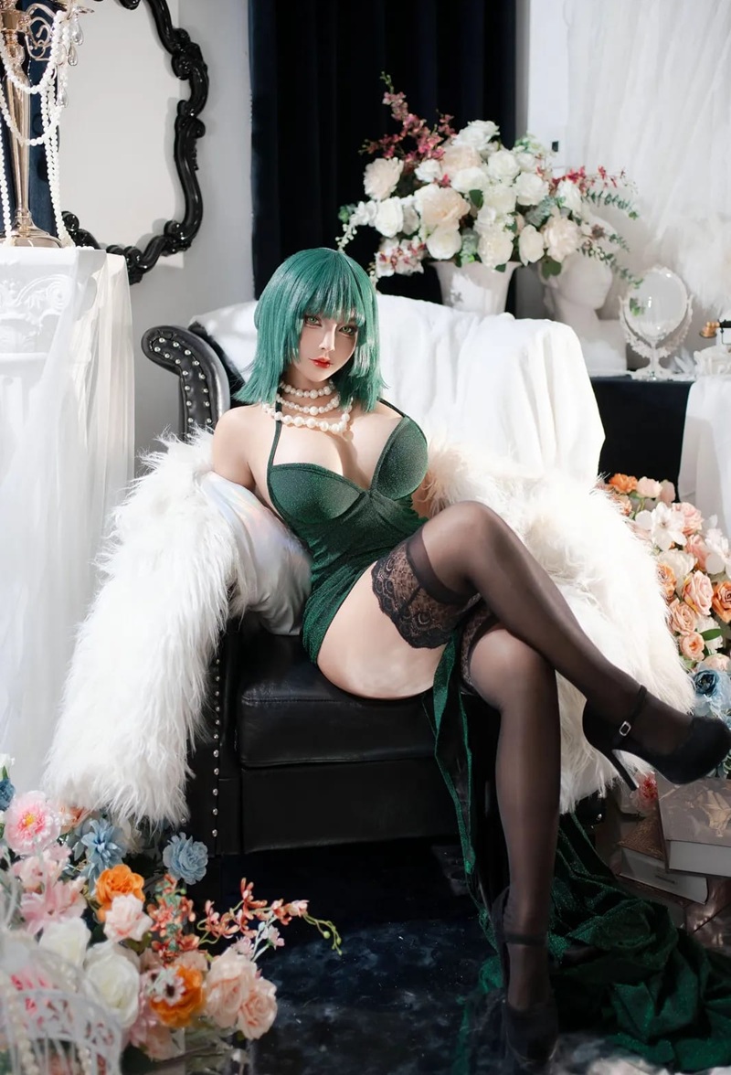 Ảnh Cosplay Fubuki rên ah ah thèm cặc