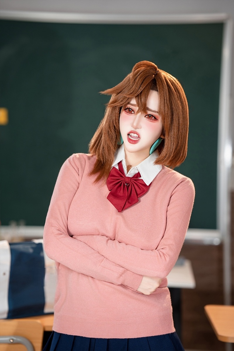 Ảnh Cosplay Momo Ayase R34 body cong uốn dâm đãng