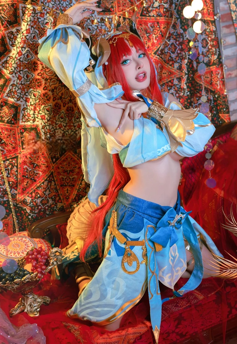 Ảnh cosplay Nilou cosplay gái gọi dâm