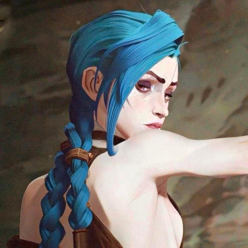 Jinx Arcane đứng giữa vụ nổ rực rỡ