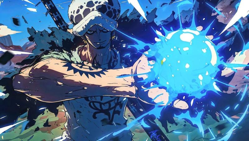 Mihawk mắt diều hâu cầm thanh kiếm đen