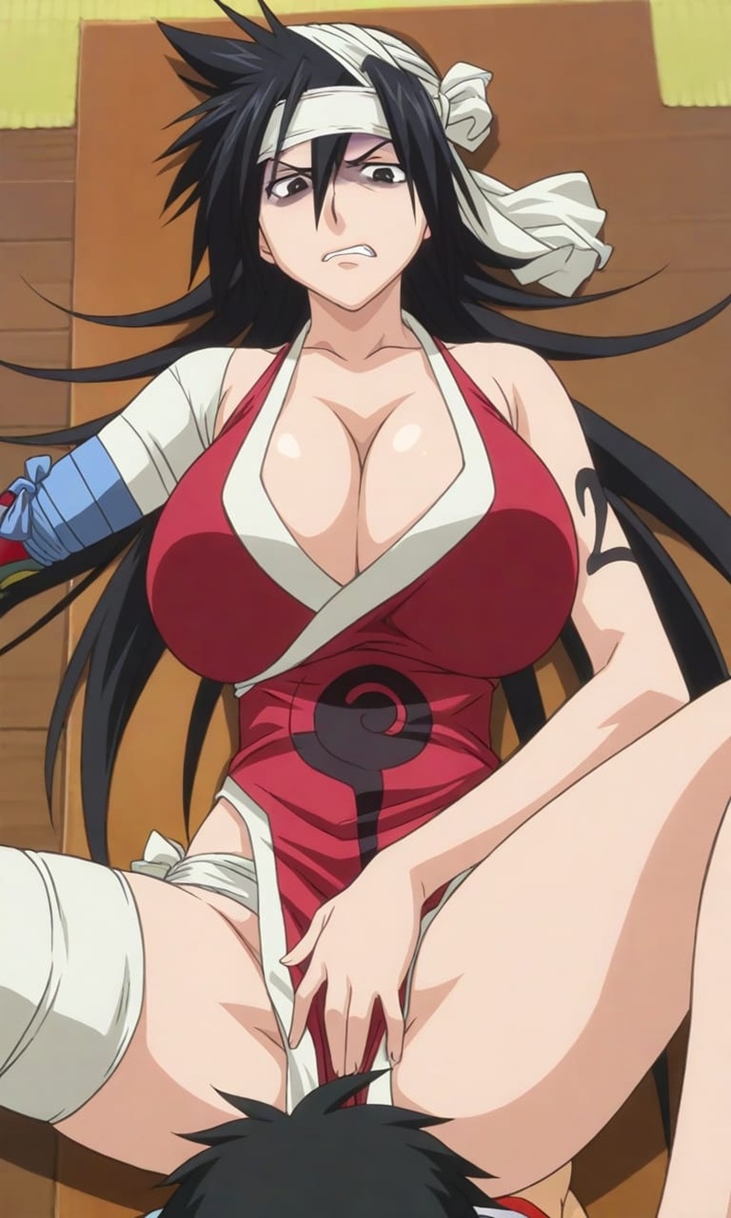 Ảnh Kukaku Shiba Hentai vú lớn rung lắc